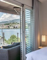 Studio, Partial Lake View | In-room safe, laptop workspace, soundproofing, free WiFi