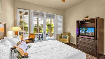 1 bedroom, desk, iron/ironing board, WiFi