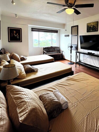 Premier Family Studio Room Baguio Near The Mansion - Wifi - Parking