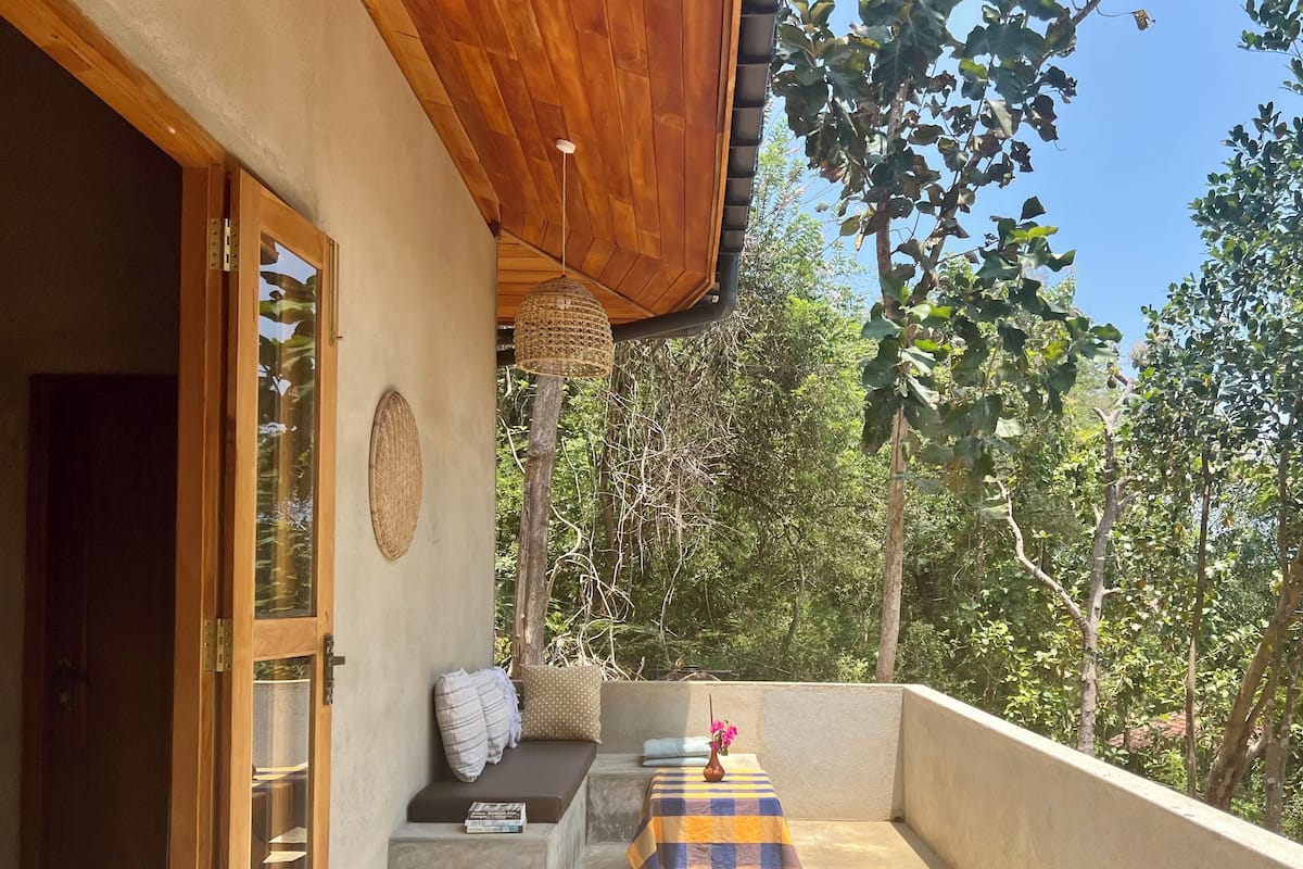 Deluxe-Villa, 2 Schlafzimmer, Küche, Gartenblick | Terrasse/Patio