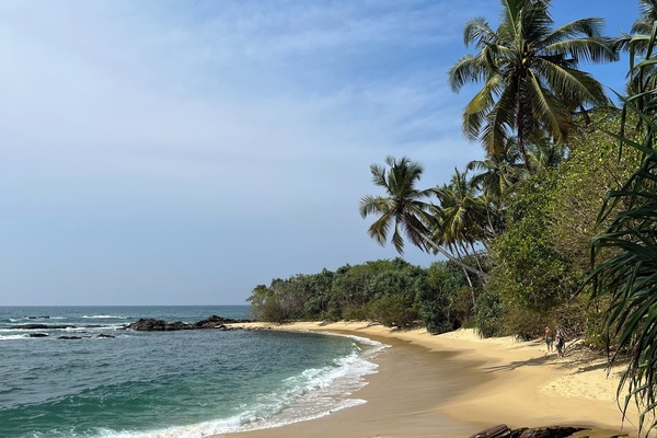 Beach nearby, white sand