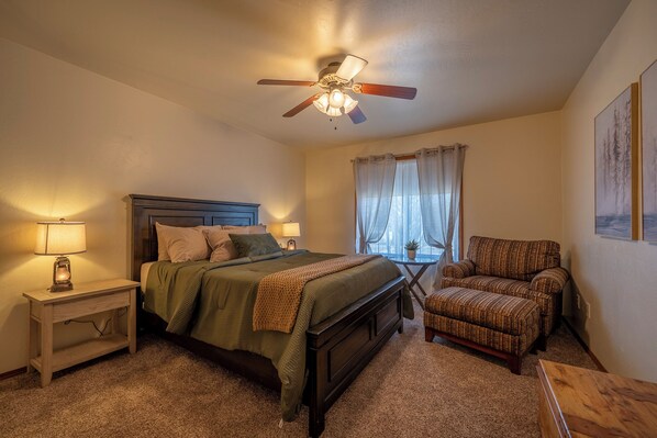 Desk, iron/ironing board, free WiFi, bed sheets