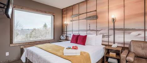 1 Schlafzimmer, Bügeleisen/Bügelbrett, kostenloses WLAN, Bettwäsche