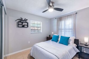 3 bedrooms, iron/ironing board, free WiFi, bed sheets