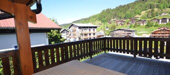 Les Gets - Duplex 5 rooms, 10 pers, near slopes, terrace, parking