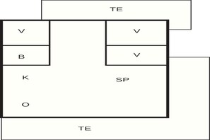 House | Floor plan - 6 Person Holiday Home in Ebeltoft (Ebeltoft)