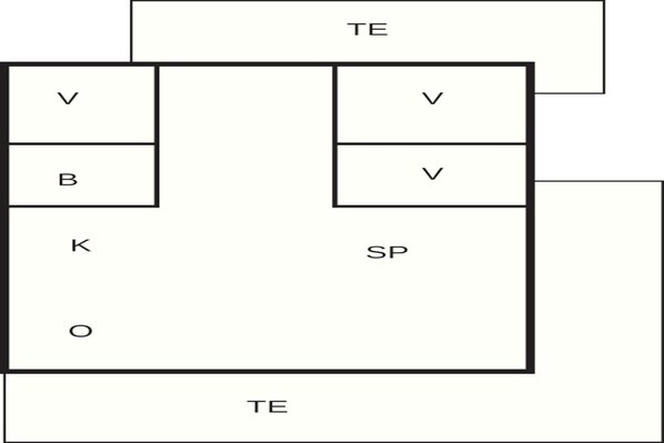 House | Floor plan - 6 Person Holiday Home in Ebeltoft (Ebeltoft)