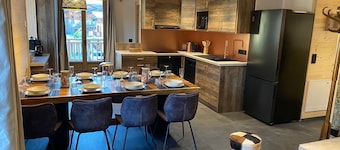 Spacious apartment 8 people in Val-Cenis - 3 Bedrooms with bathroom