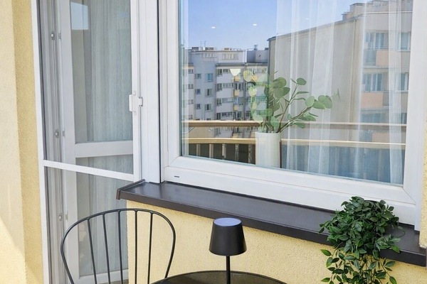 Comfort-lejlighed - balkon - byudsigt | Terrasse/gårdhave