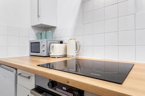 Microwave, oven, stovetop