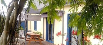 Ty Soizig and its Zen garden 3 kms from the beach