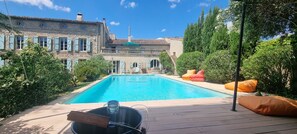 Outdoor pool - Historic maison de maître 4 person apt with AC in Barbaira 10mins to Carcassonne (Barbaira)