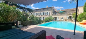 Outdoor pool - Historic maison de maître 4 person apt with AC in Barbaira 10mins to Carcassonne (Barbaira)