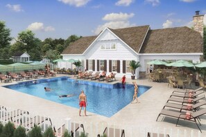 Pool - Rehoboth Beach Vacation Rental Luxury House at Arbor Lyn 6BR Home Sleeps 14 * New Listing * (Rehoboth Beach)