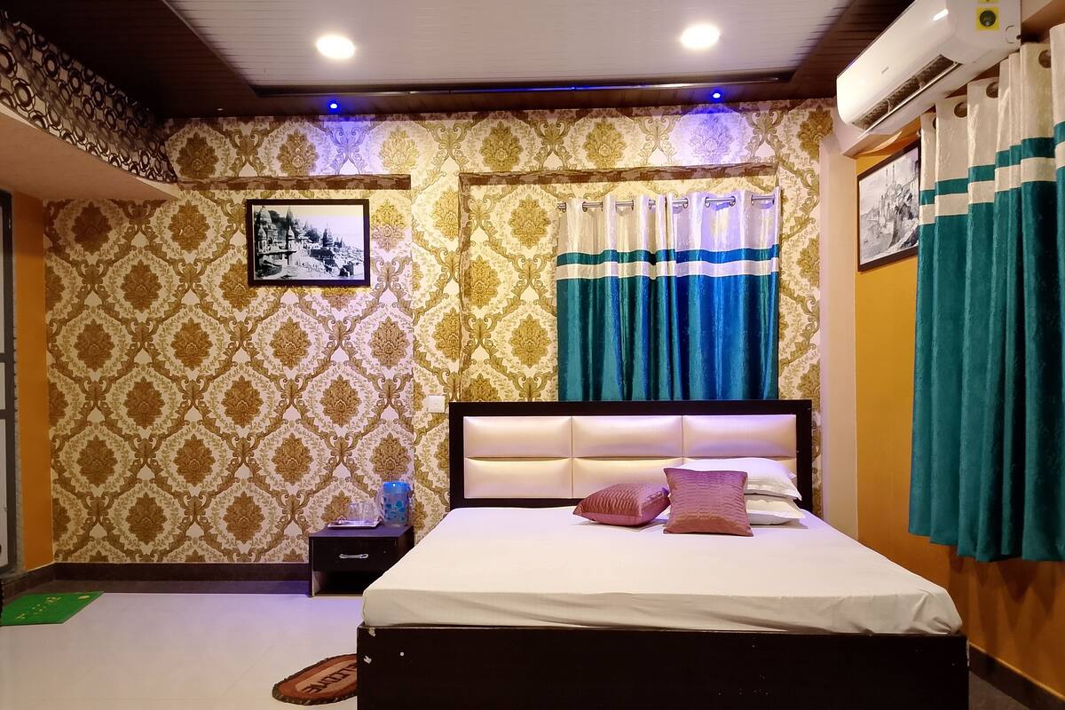 华丽双人房 | 办公桌、免费 WiFi