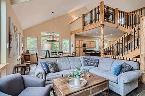 TV, fireplace, video games, books