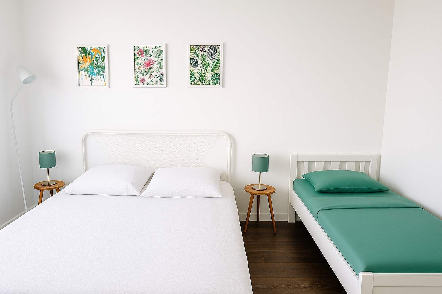 2 bedrooms, iron/ironing board, travel crib, WiFi