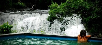 waterfall hostel