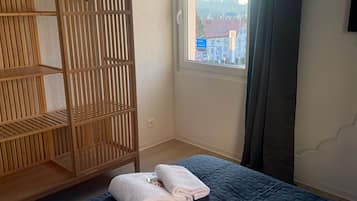 1 Schlafzimmer, Bügeleisen/Bügelbrett, WLAN, Bettwäsche