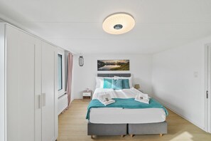 4 bedrooms, iron/ironing board, travel crib, WiFi