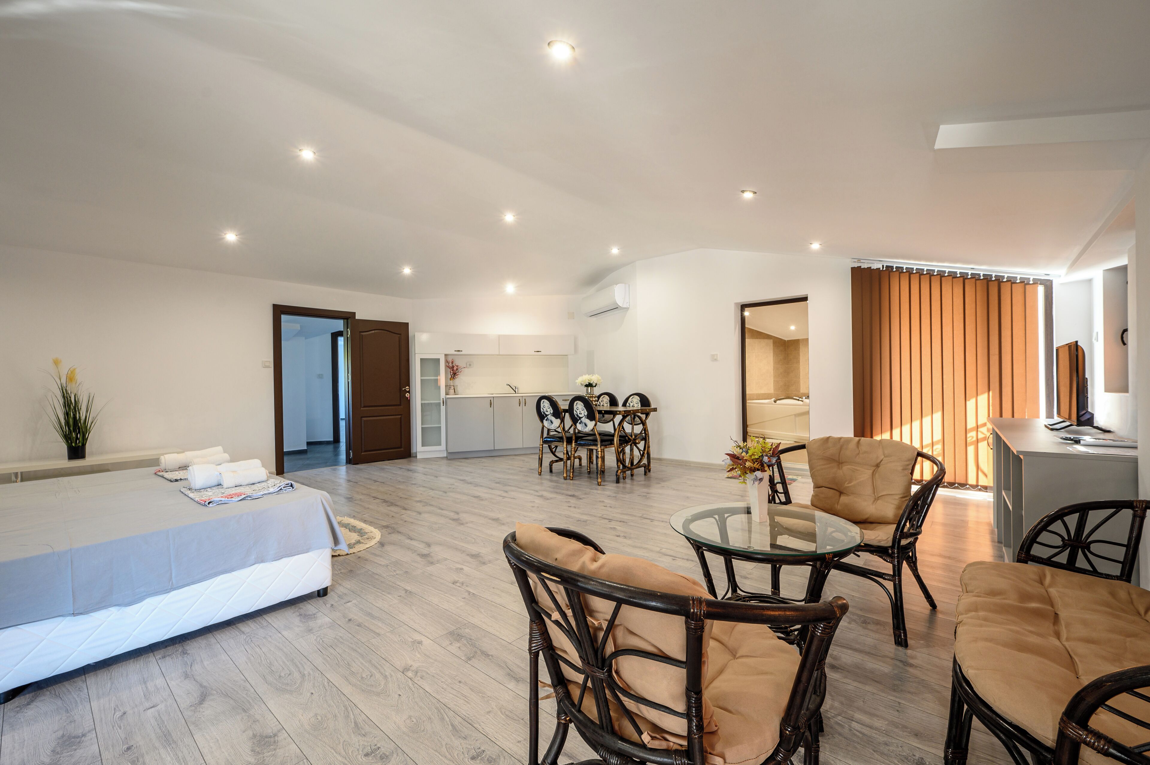 Presidential Apartment, Balcony, Mountain View | Desk, laptop workspace, blackout curtains, soundproofing