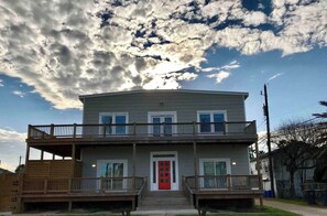Front of property – evening/night