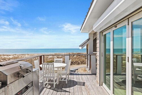 New Ocean Front Luxury Award Winner 5 BR 6.5 BA BHI and Shoals A Rare Find