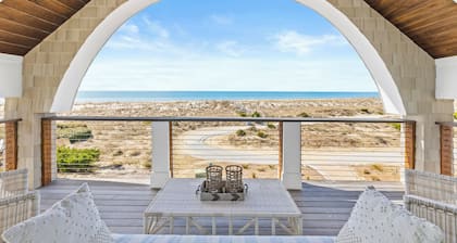 New Ocean Front Luxury Award Winner 6 BR 6.5 BA BHI and Shoals A Rare Find