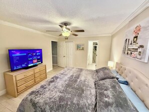 3 bedrooms, iron/ironing board, free WiFi, bed sheets