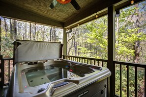 Bain à remous extérieur