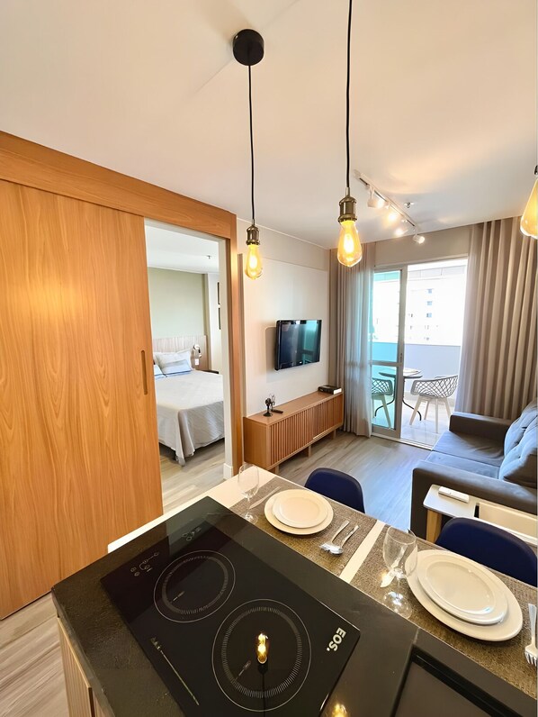 1 bedroom, iron/ironing board, WiFi, bed sheets - Charming Private Flat in the Heart of BSB (Asa Norte Brasília)