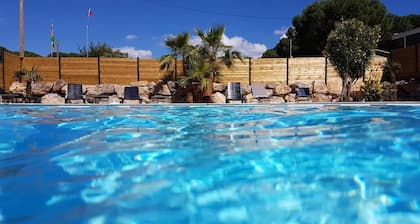 ZEcamping 3 étoiles animé pataugeoire fitness jacuzzi locatif clim