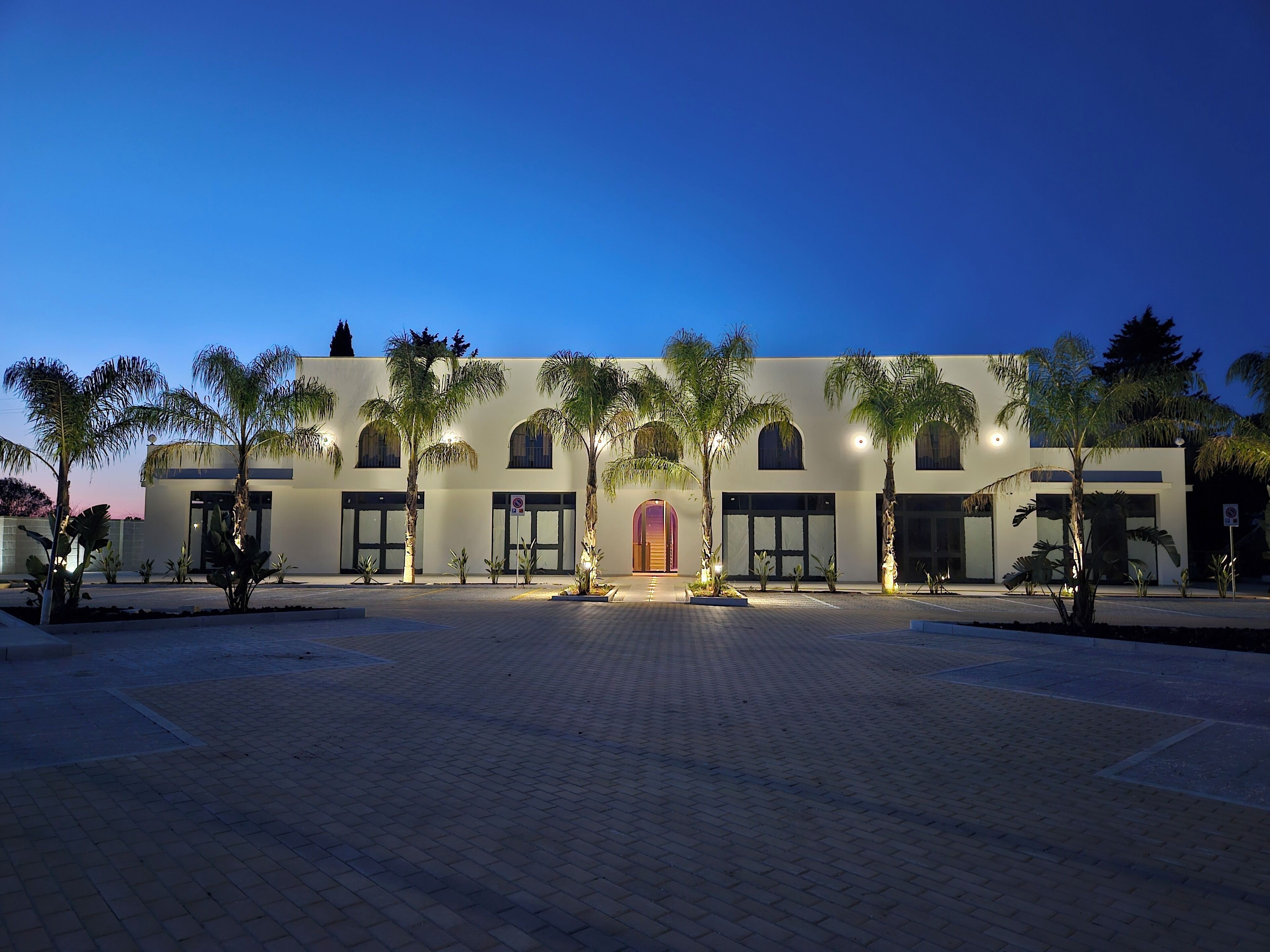 Fassade der Unterkunft