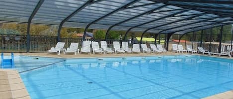 Indoor pool, a heated pool