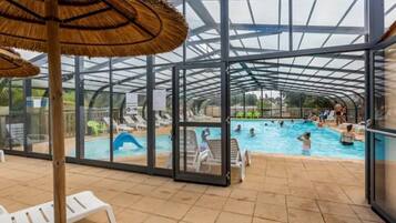 Piscine couverte, piscine chauffée