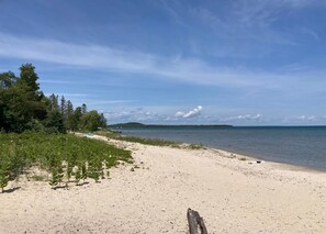 Beach nearby, beach towels
