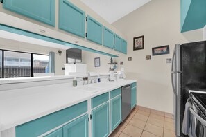 Private kitchen - Relaxing & Spacious 2/2 Short Walk to Beach - B (South Padre Island)