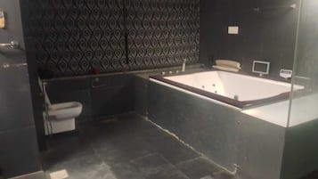 Towels, soap, toilet paper