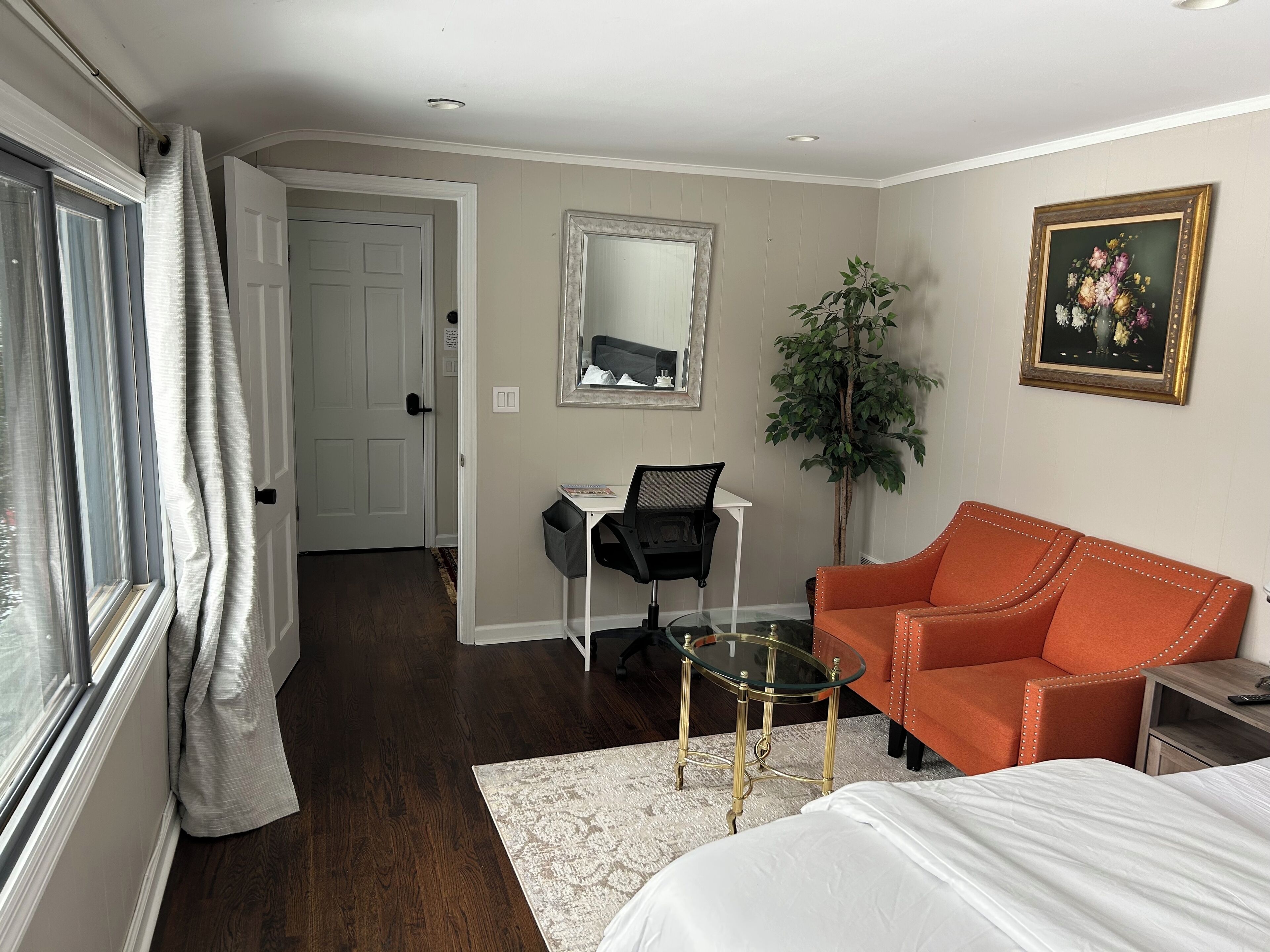 2 chambres, bureau, Wi-Fi gratuit, draps fournis