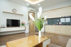 Business Apartment, Patio, City View | Living area - Sumitomo20- Linh Lang Serviced Apartment (Hanoi)