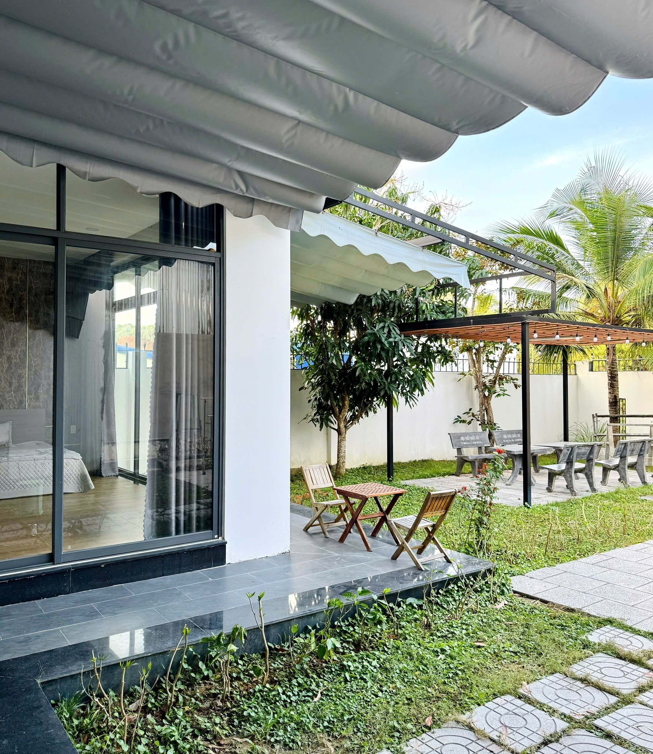 Kamar Comfort, pemandangan kebun | Teras/patio