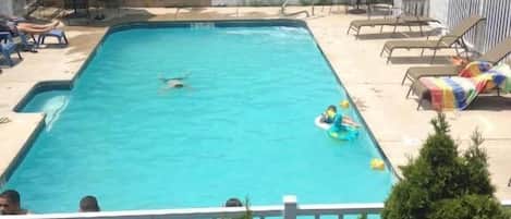 Seasonal outdoor pool