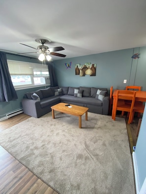 43-inch LED TV with cable channels - 23 B ST Apartments (Hampton)