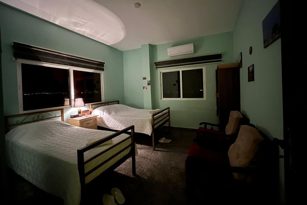 3 slaapkamers, lakens van Egyptisch katoen, luxe beddengoed, donsdekens