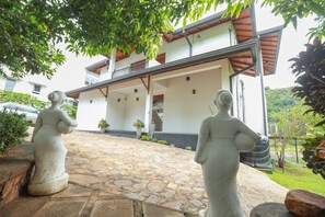 Façade de l’hébergement