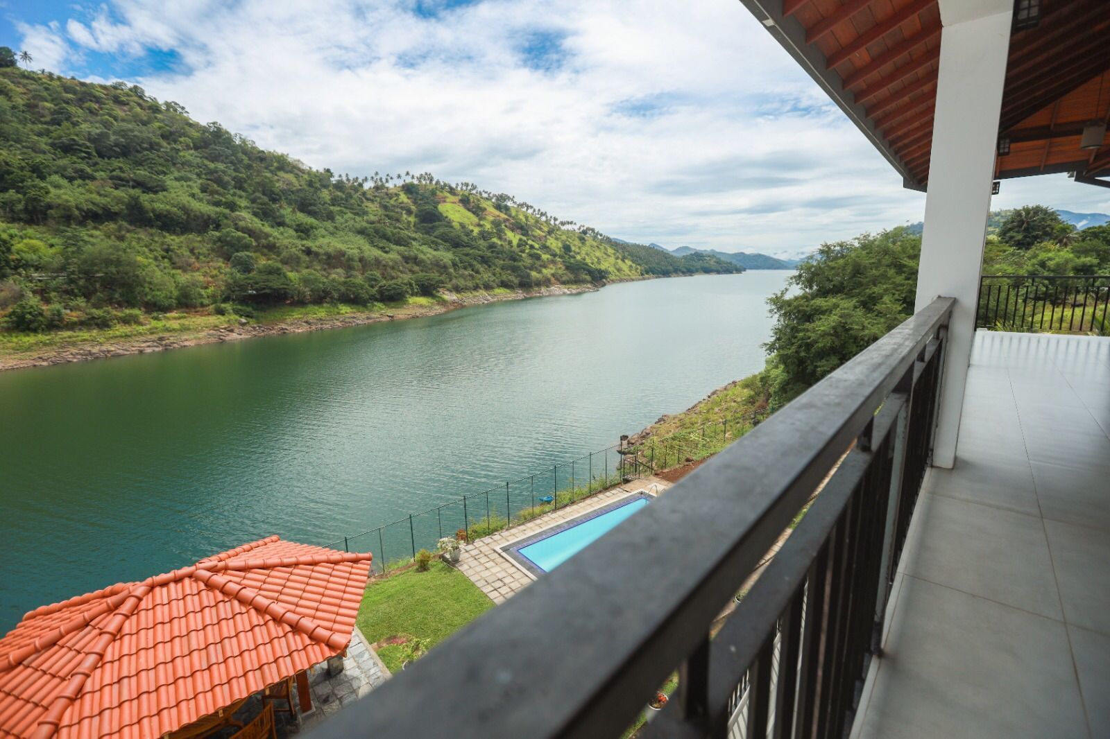 Villa Deluxe, vue fleuve | Terrasse/Patio