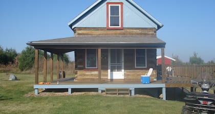 Peaceful historic cabin on 380 acres.