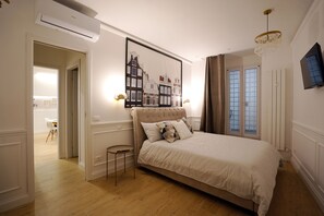 1 chambre, lit parapluie, Wi-Fi gratuit, draps fournis