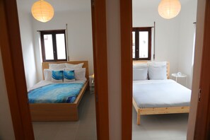 2 chambres, Wi-Fi gratuit, draps fournis