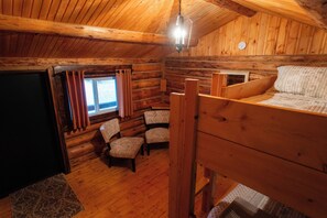 1 bedroom, free WiFi, bed sheets - Cozy Mountain Cabin | Sleeps 4 | Private Bath | River Front | No Cleaning Fees! (Clearwater County)